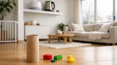 La prueba del rollo de papel: el truco rápido para evitar atragantamientos en niños pequeños