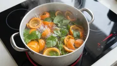 Hervir cáscaras de mandarina con menta: por qué se recomienda y para qué es beneficioso