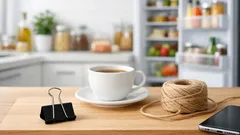 5 trucos con doble clip que te ordenan la cocina en un minuto