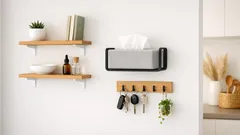 3 ideas de almacenaje sin taladrar para aprovechar paredes en casa (perfecto si vives de alquiler)