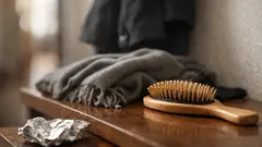 El truco del papel de aluminio para quitar la electricidad estática del pelo en un minuto