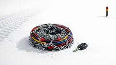 Conducir con nieve: qué exige la ley y cuánto cuesta circular sin cadenas o neumáticos de invierno